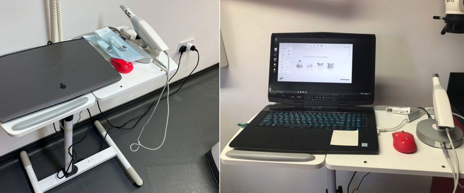 Digital restorative dentistry - using intraoral scanners