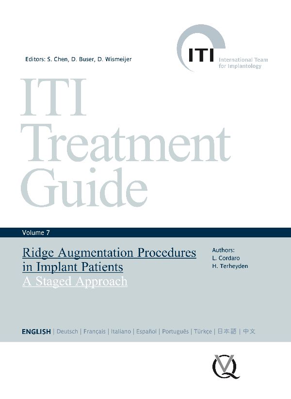 ITI Treatment Guide Volume 7 - Home - ITI